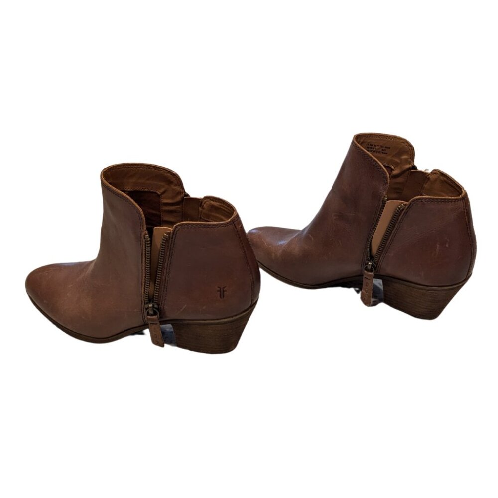 Frye Judith Double Zip Leather Boot